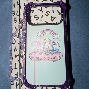 Casetify Purple colorful custom iPhone 17 pro max MagSafe bounce Case